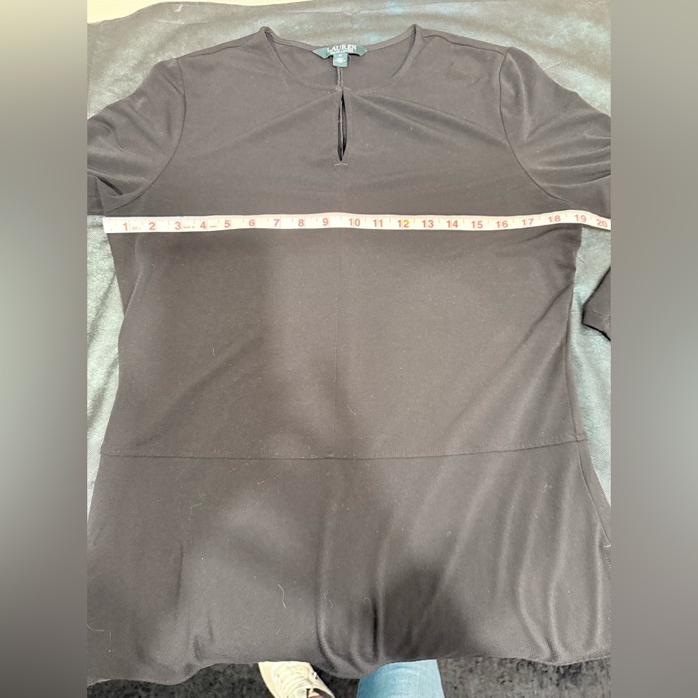 🔥Ralph Lauren Black Women's Top Size M EUC🔥 - Picture 6 of 6